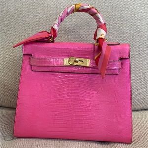 Kelly by House of Hello 28cm Leather tote